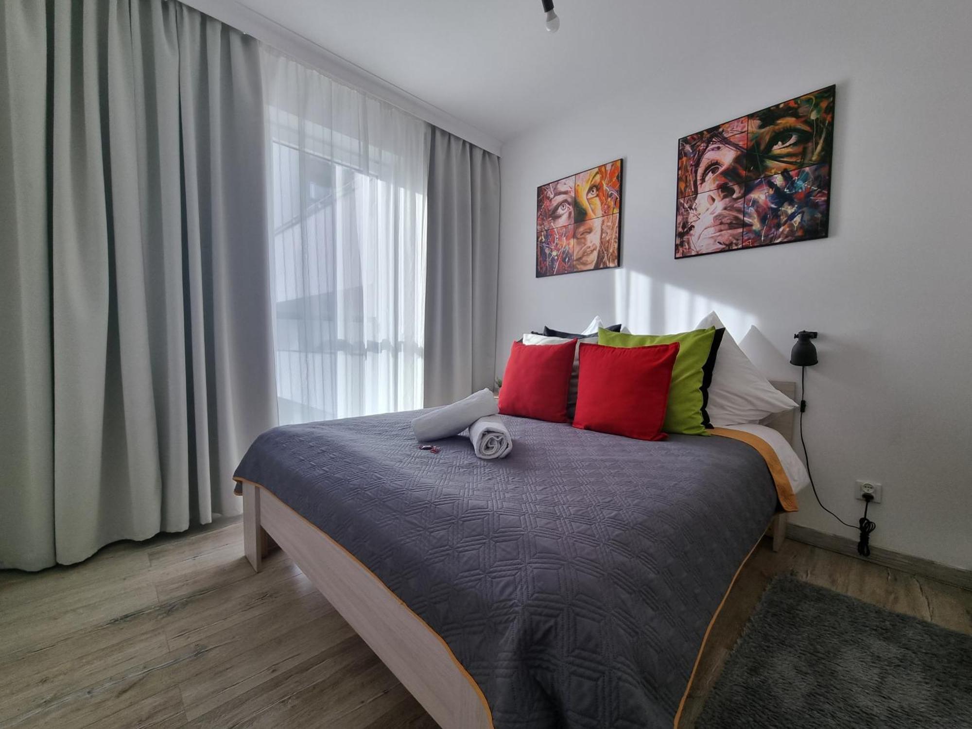 Q Apart Grand - Klimatyzowane 3 Pokojowe Apartamenty Przy Manufakturze Z Garazem Gratis, Fv Łódź Kültér fotó